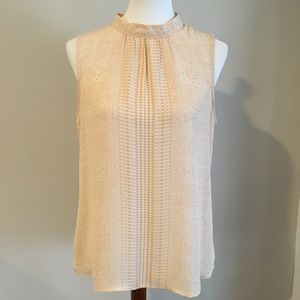 NWT Sleeveless Choker Blouse - M